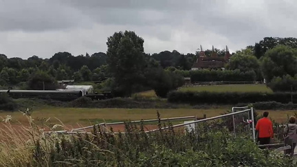 Train arriving