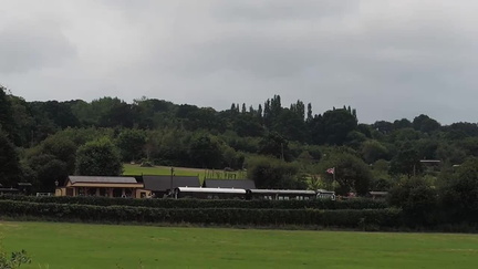 Train arriving