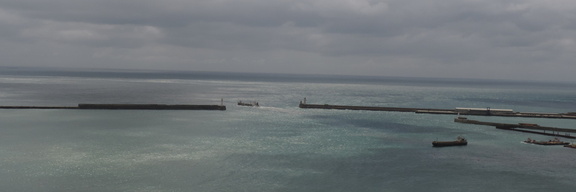 Harbour mouth