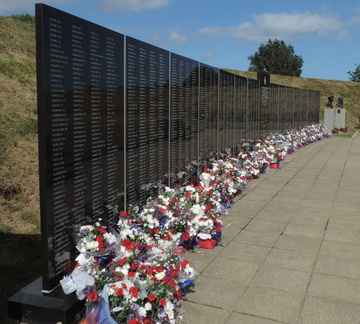 Memorial wall