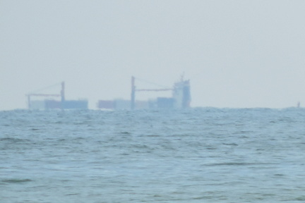 Ship beyond the horizon