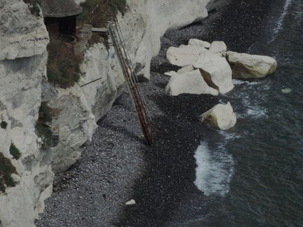 Ladder on the beach