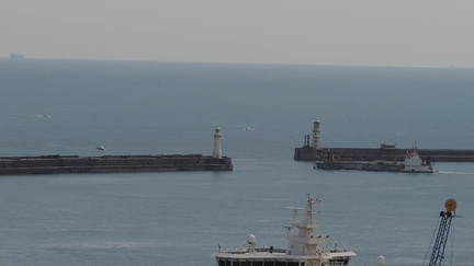 Ship leaving