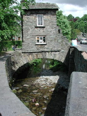 Bridge with house on top