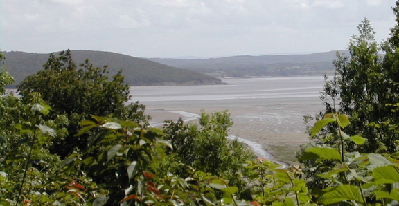 Across bay