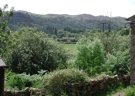 Station across fields