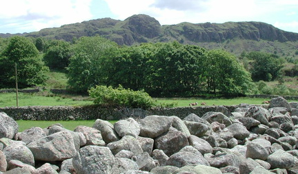 Walls, fields and hills