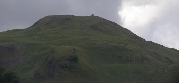 Pillar on a hilltop