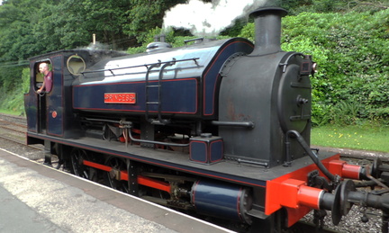 Train arriving