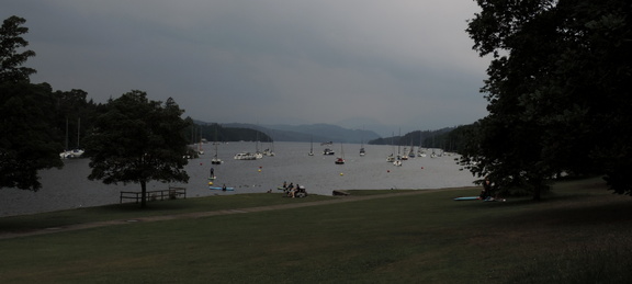 Up the lake