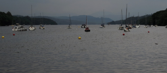 Up the lake