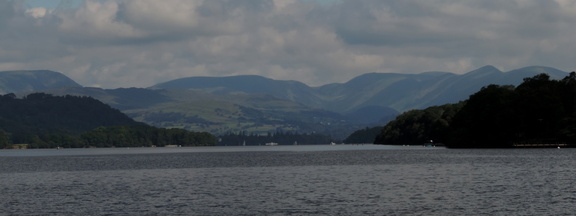 Up the lake