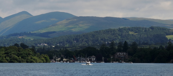 Up the lake