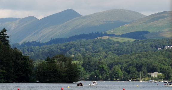 Up the lake