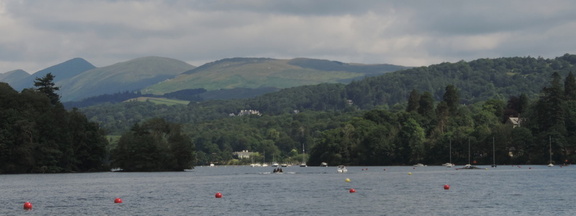 Up the lake