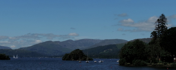 Up the lake