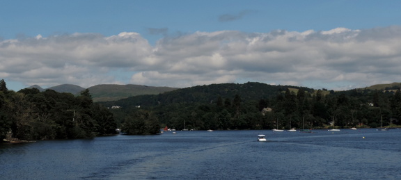 Up the lake