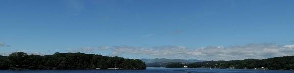 Up the lake