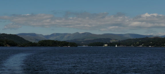 Up the lake