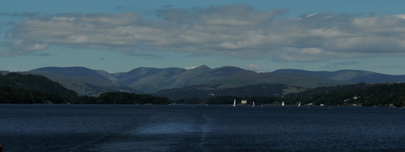Up the lake