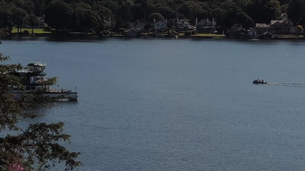 Boats passing