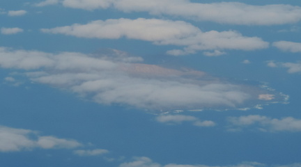 Through the clouds