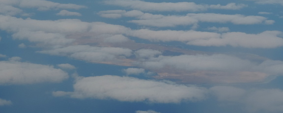Through the clouds
