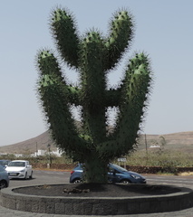 Cactus sculpture