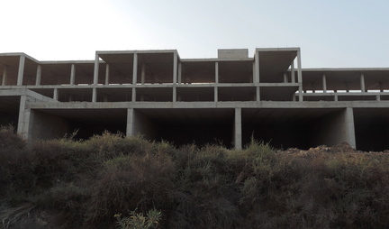 Abandoned resort