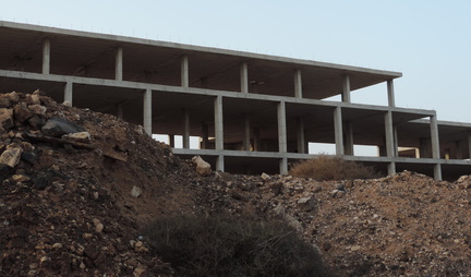 Abandoned resort