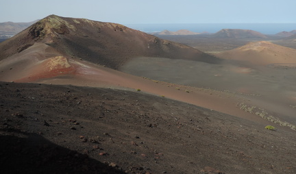Over the crater