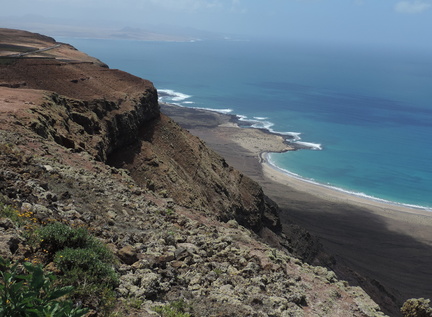 Along the coast