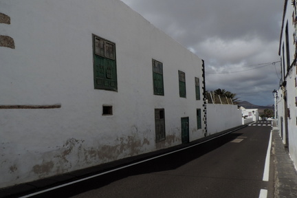Along the street