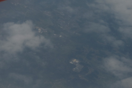 Through the clouds