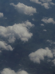 Through the clouds