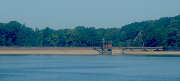 Across the reservoir