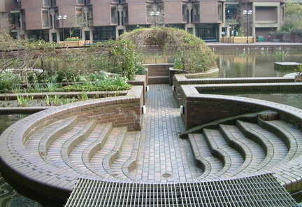 Sunken areas