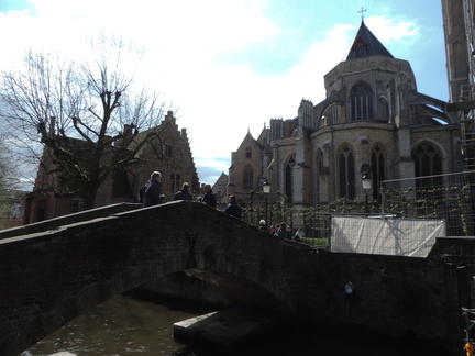 Across the bridge