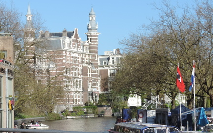 Along the canal