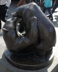 Bear sculpture