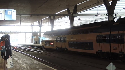 Train arriving