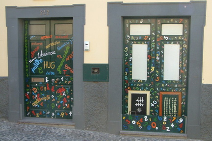Painted doors