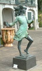 Skipping girl