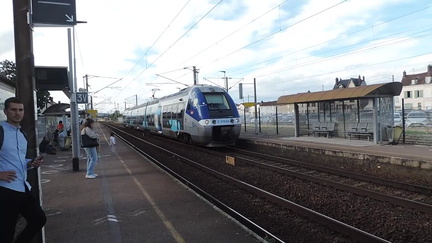 Train passing
