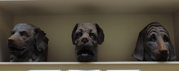 Dog heads
