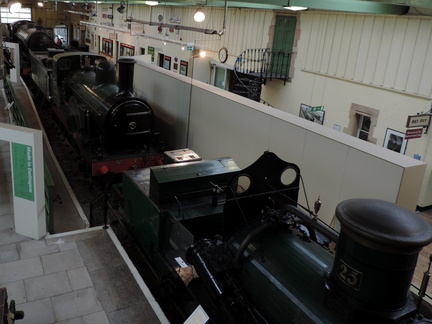 Over the engines