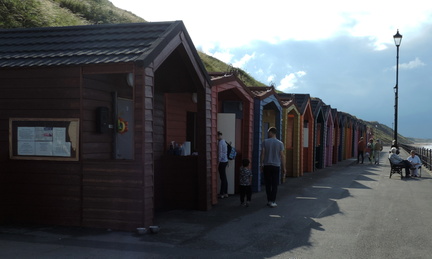 Beach huts