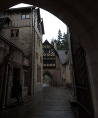 Through the arch