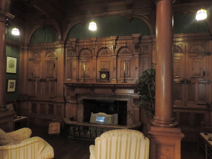 Wooden panelling