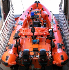 Lifeboat from behind
